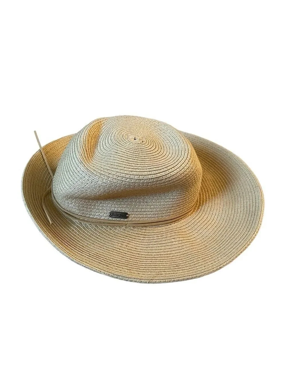SUN ‘N’ SAND Headwear Women’s Straw Summer Sun Hat Tan One Size
